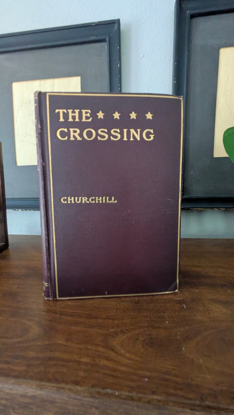 The Crossing Winston Churchill 1904 First Edition Macmillan HC
